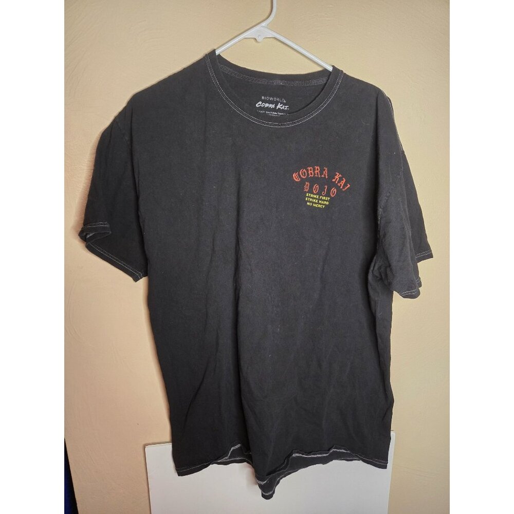 Cobra Kai Double Sided Graphic Print Tshirt Sz XL